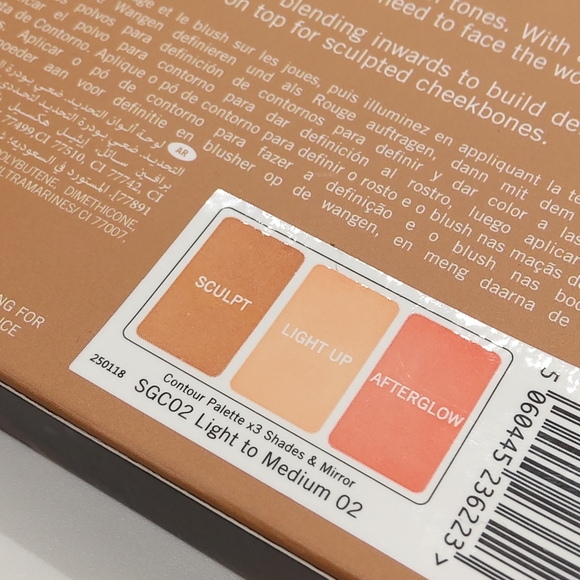 MODELS OWN Sculpt & Glow Contour Highlighter Palette NIB 02 Light to Medium - Picture 6 of 9